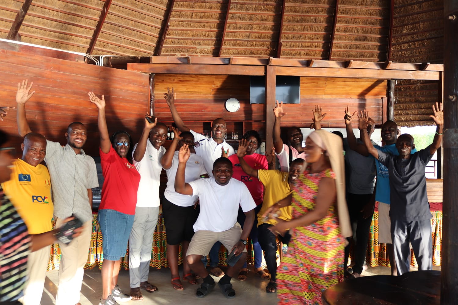 Meeting with GIZ partners and field teams in Ghana.