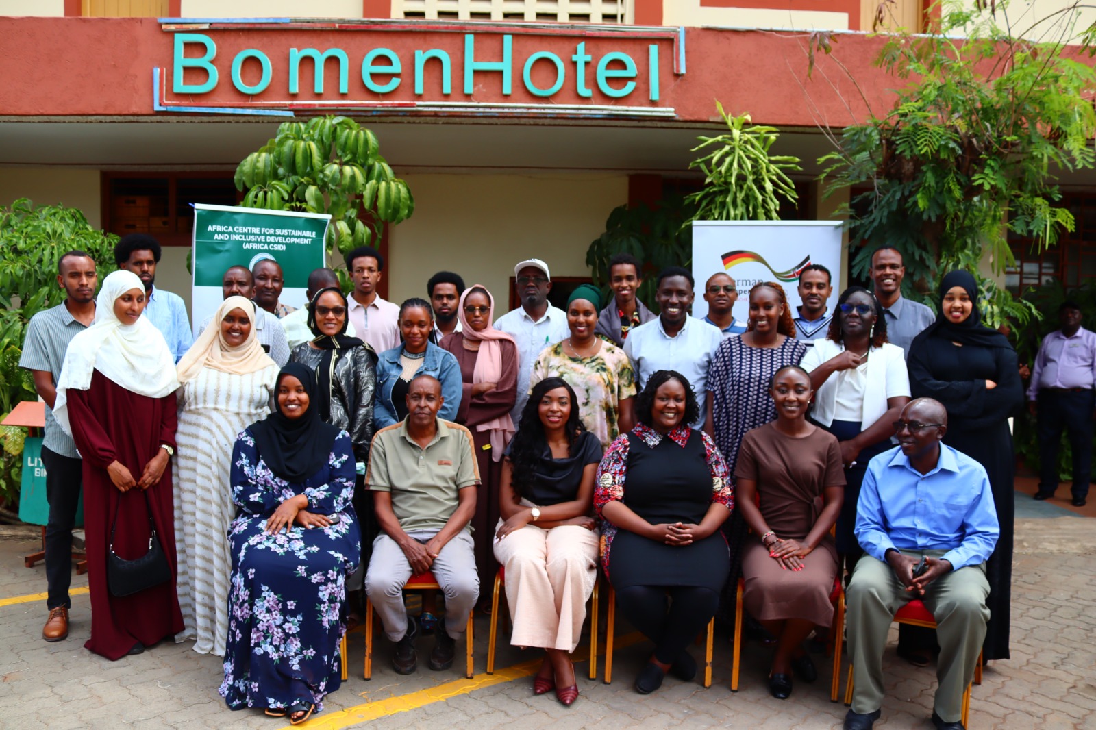 Participants and facilitators at the GIZ-supported Africa CSID workshop on sustainable and inclusive development.